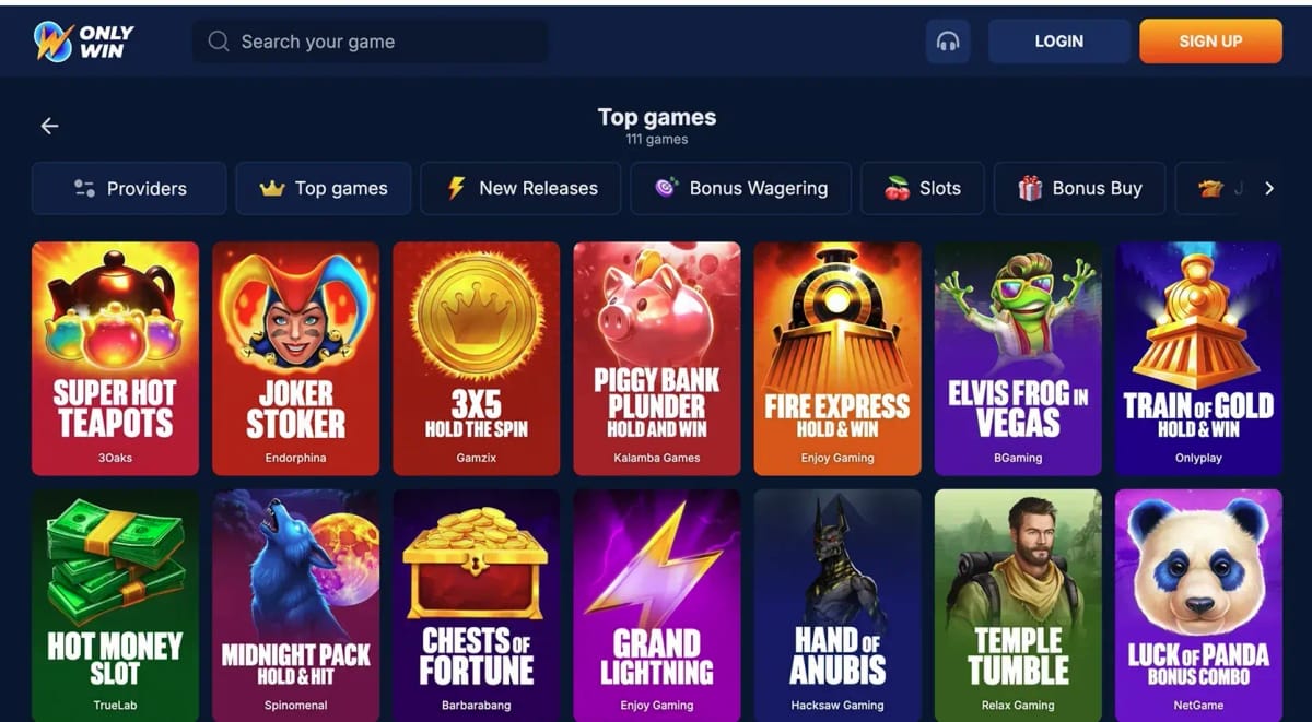 Gambling company site - onlywincasino-site